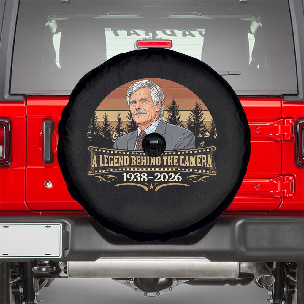 Media Mogul Turner Memorial Spare Tire Cover A Legend Behind The Camera TS14 Black Print Your Wear