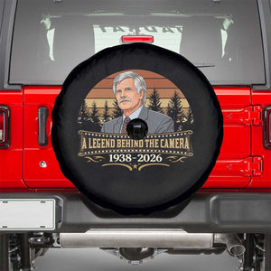 Media Mogul Turner Memorial Spare Tire Cover A Legend Behind The Camera TS14 Black Print Your Wear