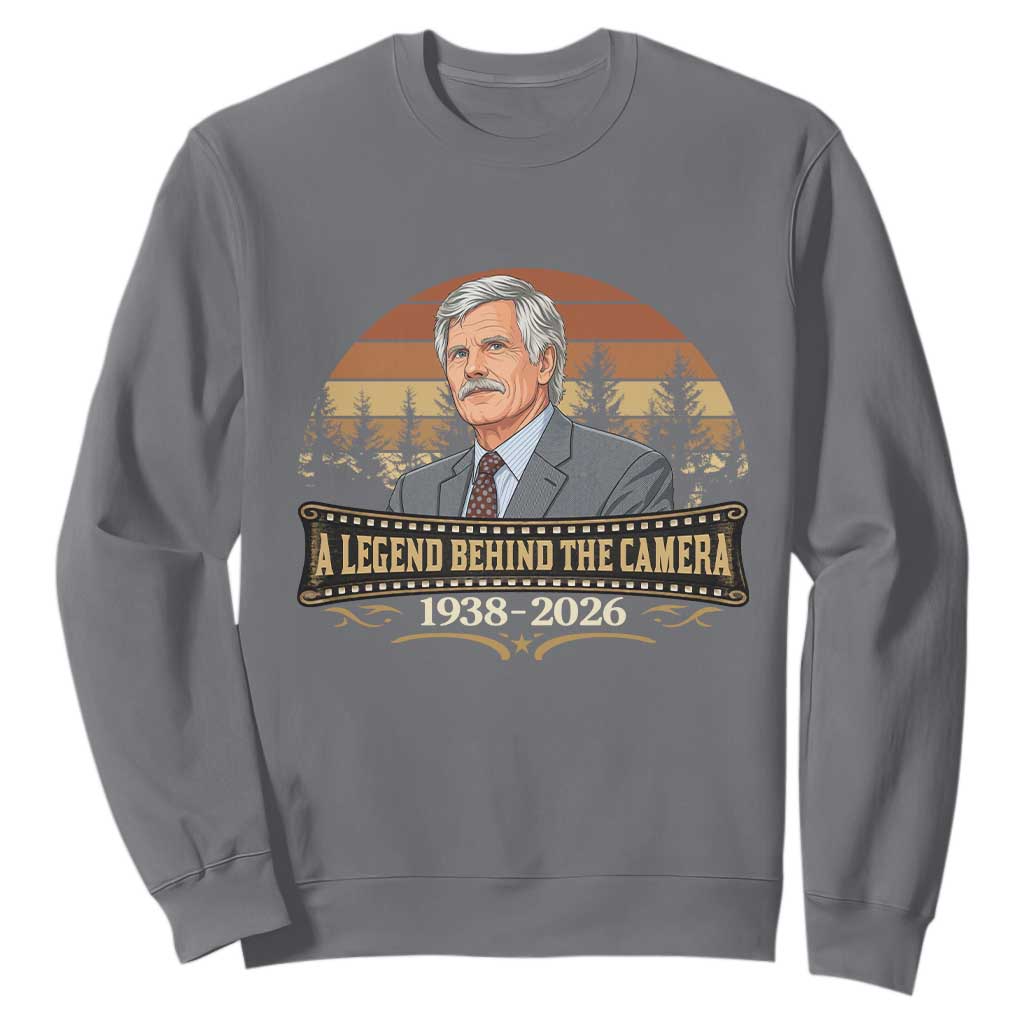 Media Mogul Turner Memorial Sweatshirt A Legend Behind The Camera TS14 Charcoal Print Your Wear