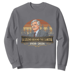 Media Mogul Turner Memorial Sweatshirt A Legend Behind The Camera TS14 Charcoal Print Your Wear