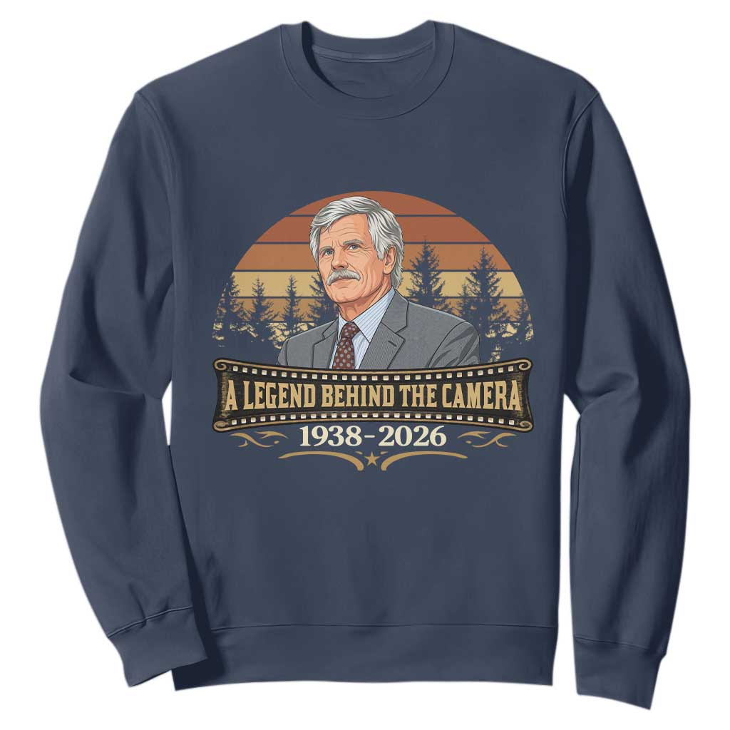 Media Mogul Turner Memorial Sweatshirt A Legend Behind The Camera TS14 Navy Print Your Wear