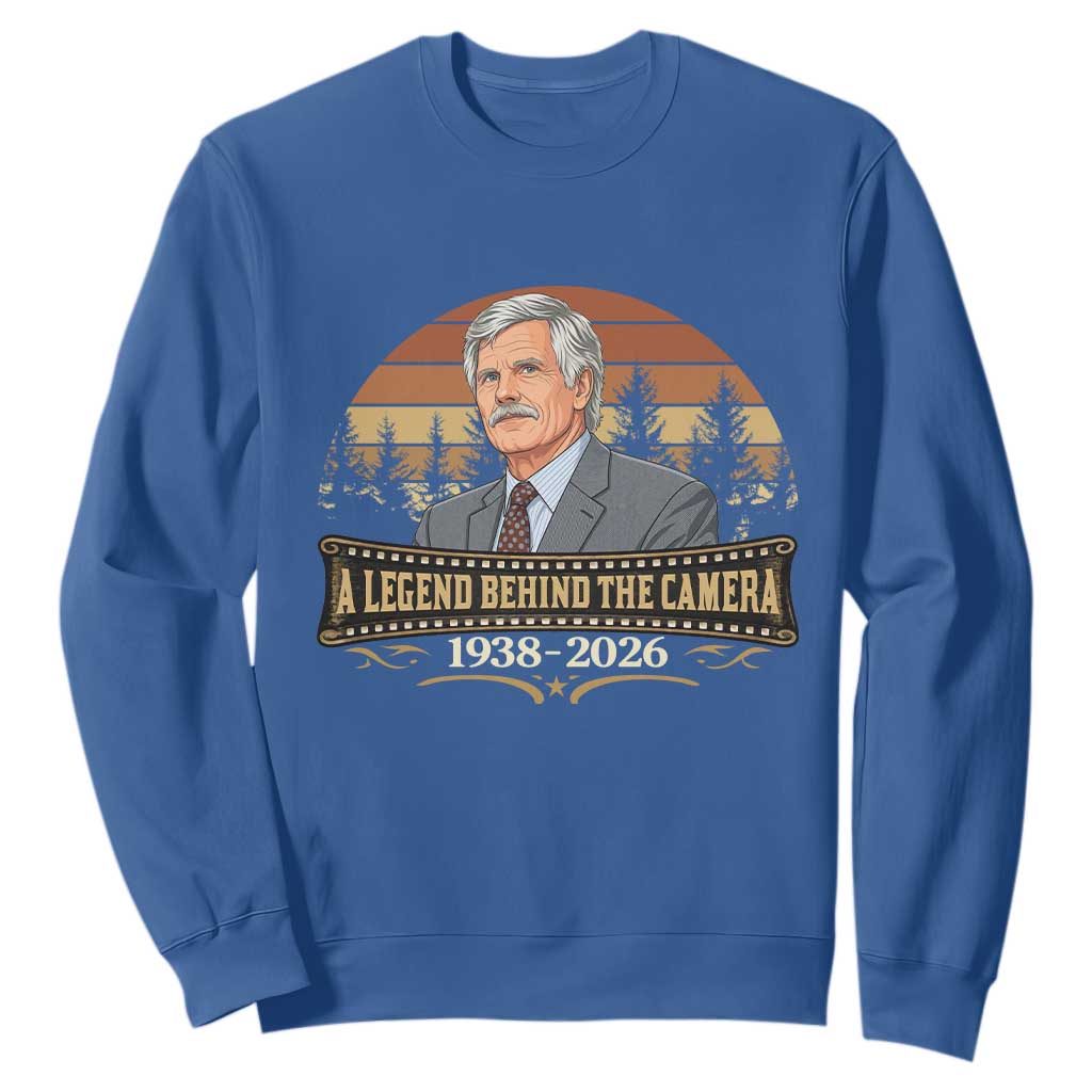 Media Mogul Turner Memorial Sweatshirt A Legend Behind The Camera TS14 Royal Blue Print Your Wear