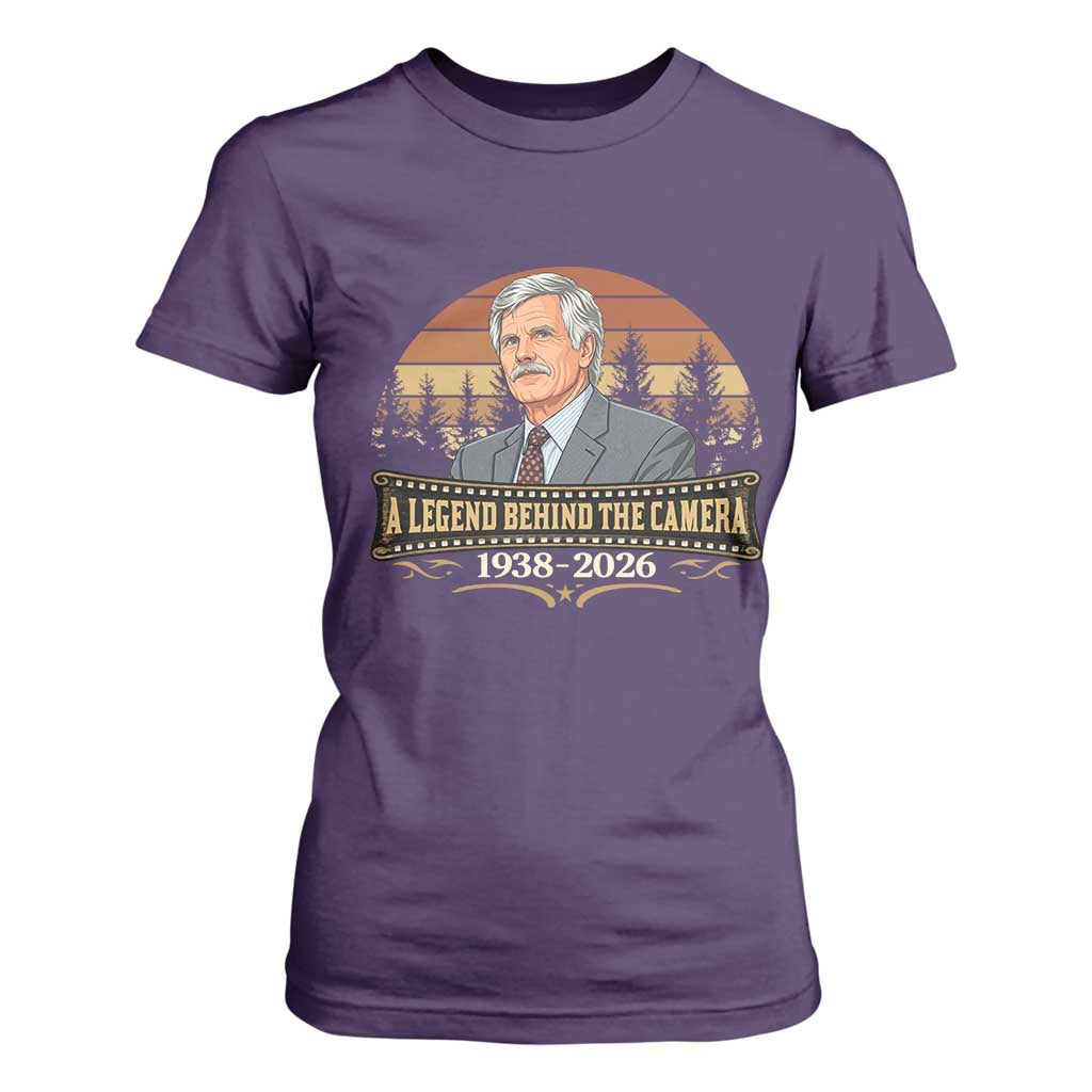 Media Mogul Turner Memorial T Shirt For Women A Legend Behind The Camera TS14 Purple Print Your Wear