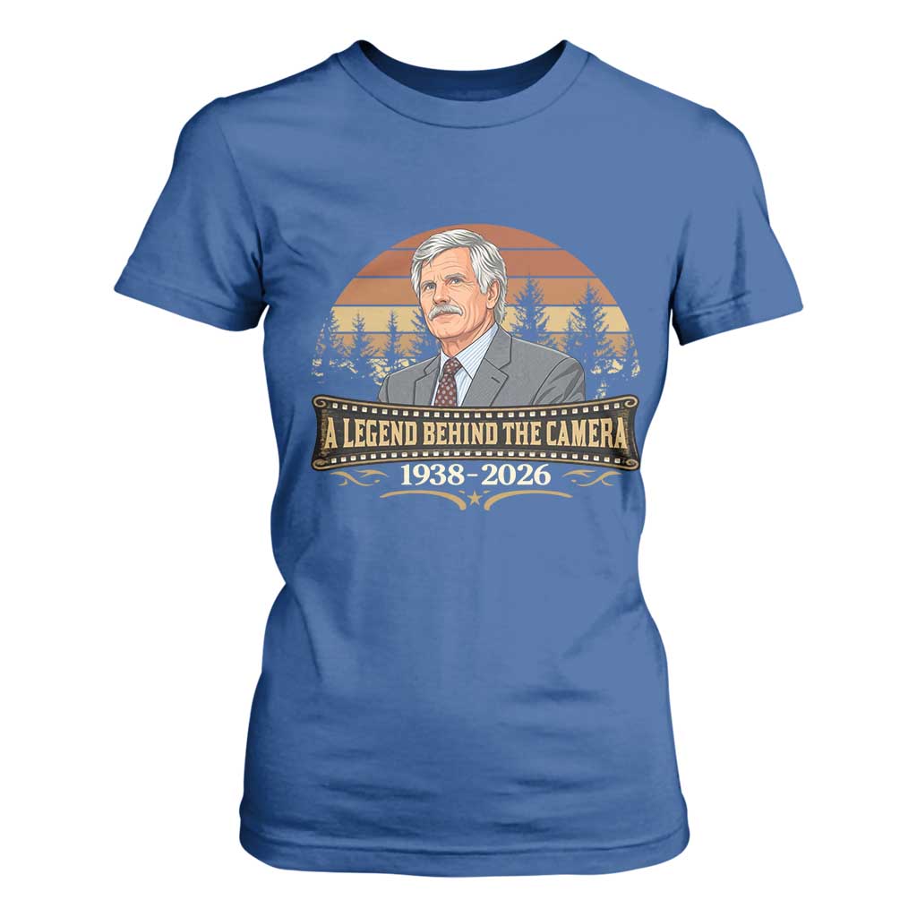 Media Mogul Turner Memorial T Shirt For Women A Legend Behind The Camera TS14 Royal Blue Print Your Wear