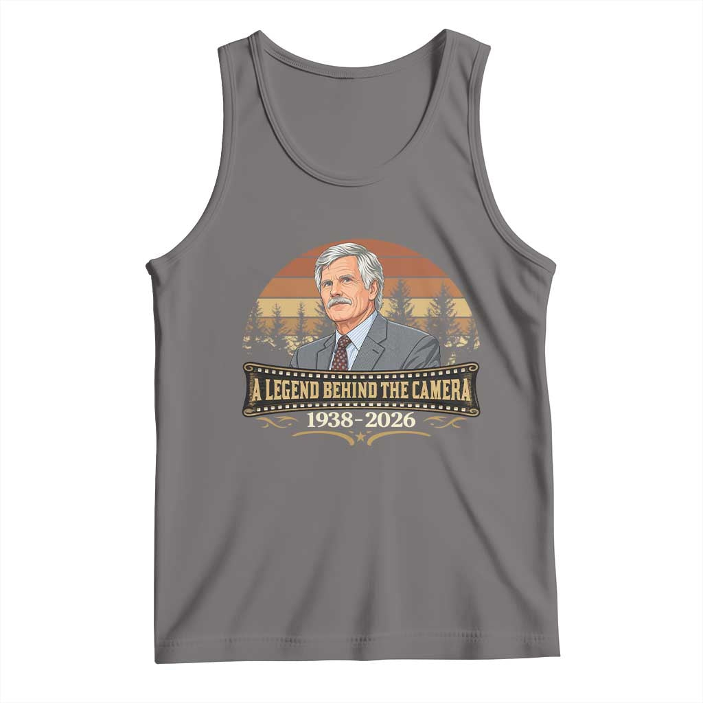 Media Mogul Turner Memorial Tank Top A Legend Behind The Camera TS14 Deep Heather Print Your Wear