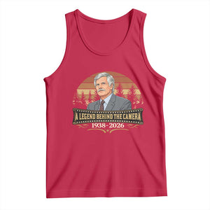 Media Mogul Turner Memorial Tank Top A Legend Behind The Camera TS14 Red Print Your Wear