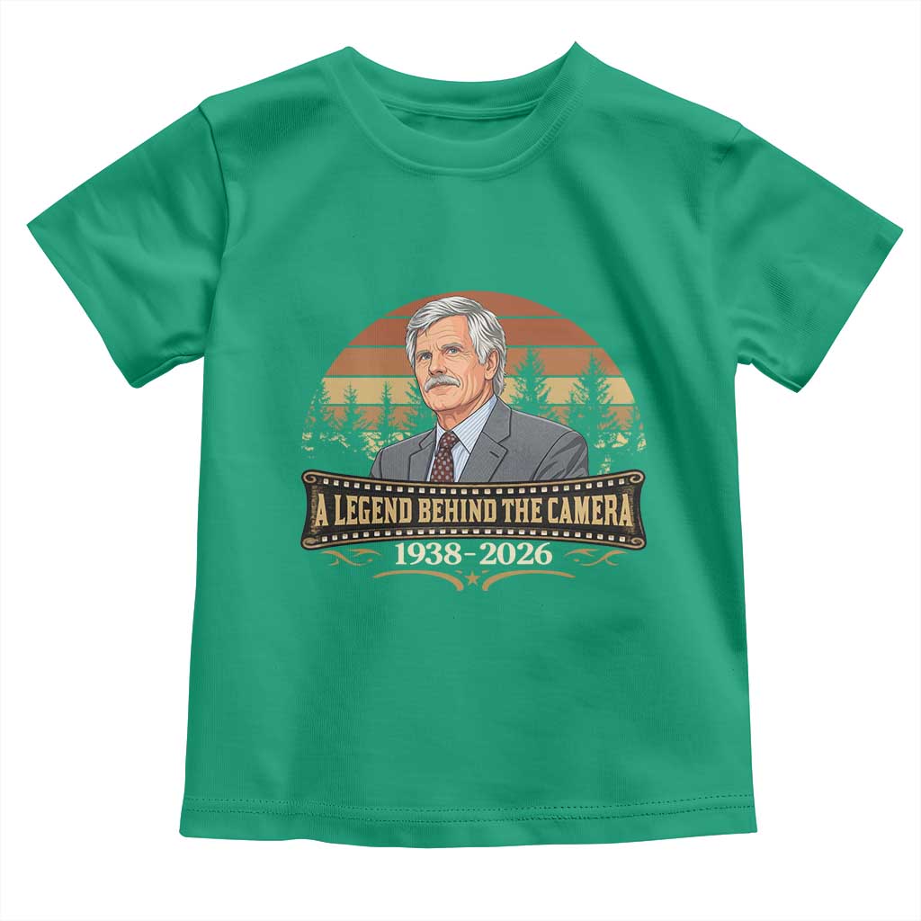 Media Mogul Turner Memorial Toddler T Shirt A Legend Behind The Camera TS14 Irish Green Print Your Wear