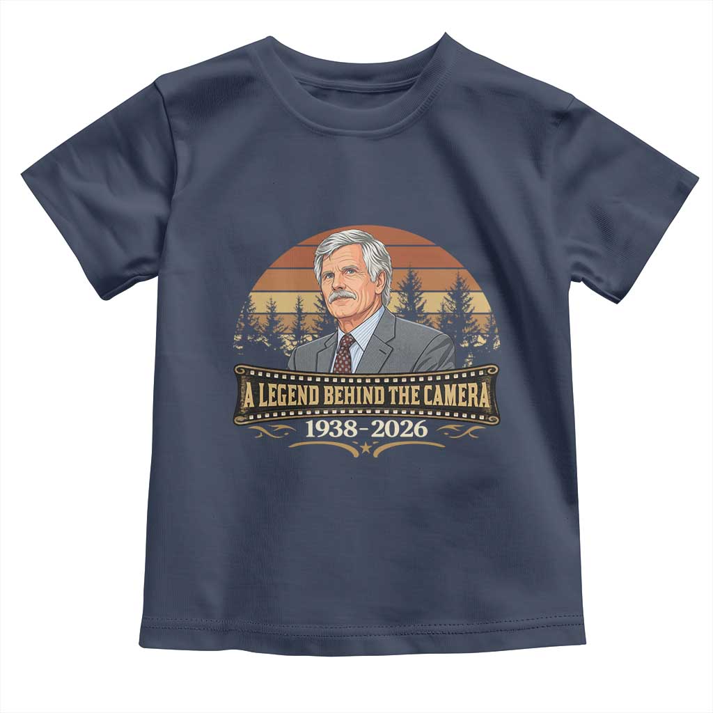 Media Mogul Turner Memorial Toddler T Shirt A Legend Behind The Camera TS14 Navy Print Your Wear