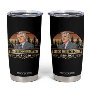Media Mogul Turner Memorial Tumbler Cup A Legend Behind The Camera TS14 Black Print Your Wear