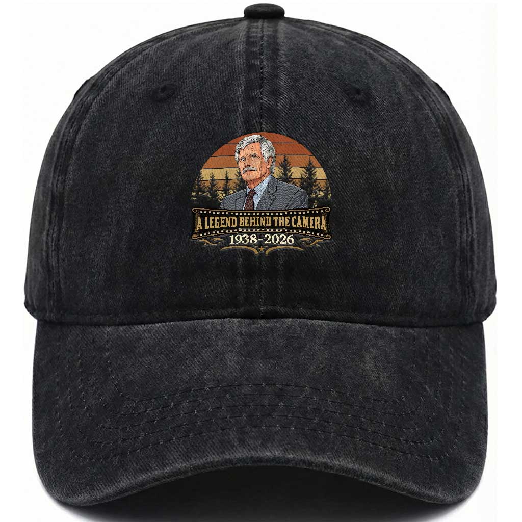 Media Mogul Turner Memorial Washed Cotton Baseball Cap A Legend Behind The Camera TS14 Print Your Wear