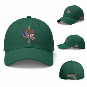 God Bless America 250 Years Baseball Cap 4th of July Christian Jesus