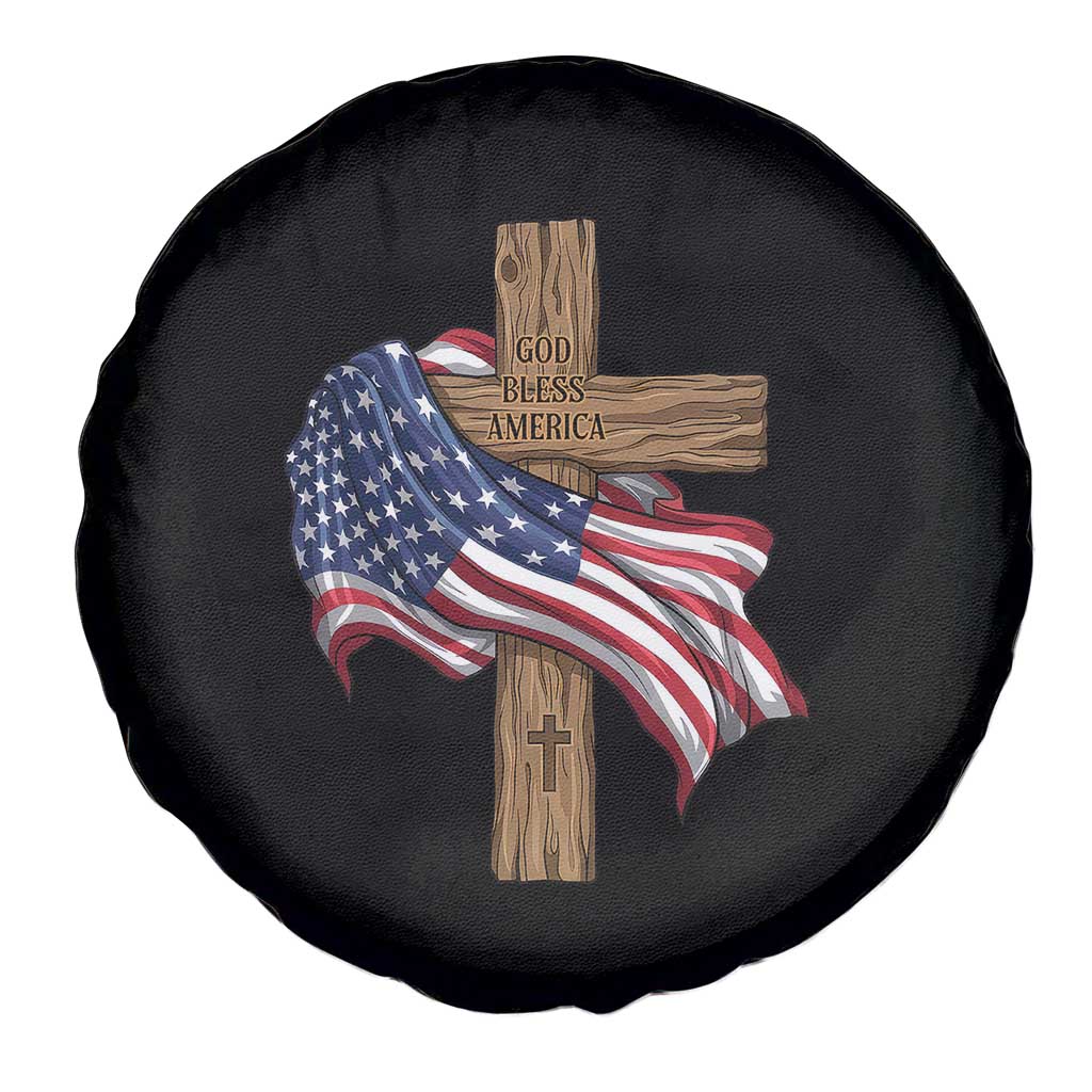 God Bless America 250 Years Spare Tire Cover 4th of July Christian Jesus TS14 Print Your Wear