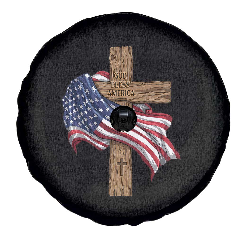 God Bless America 250 Years Spare Tire Cover 4th of July Christian Jesus TS14 Print Your Wear