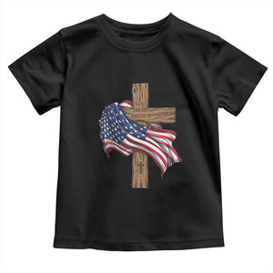 God Bless America 250 Years Toddler T Shirt 4th of July Christian Jesus TS14 Black Print Your Wear