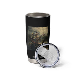 Weird Bass Fish Playing Bass Guitar Tumbler Cup Funny Cursed Meme TS14 Print Your Wear