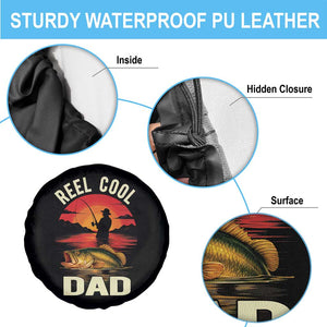 Funny Fishing Dad Spare Tire Cover Reel Cool Dad TS14 Print Your Wear