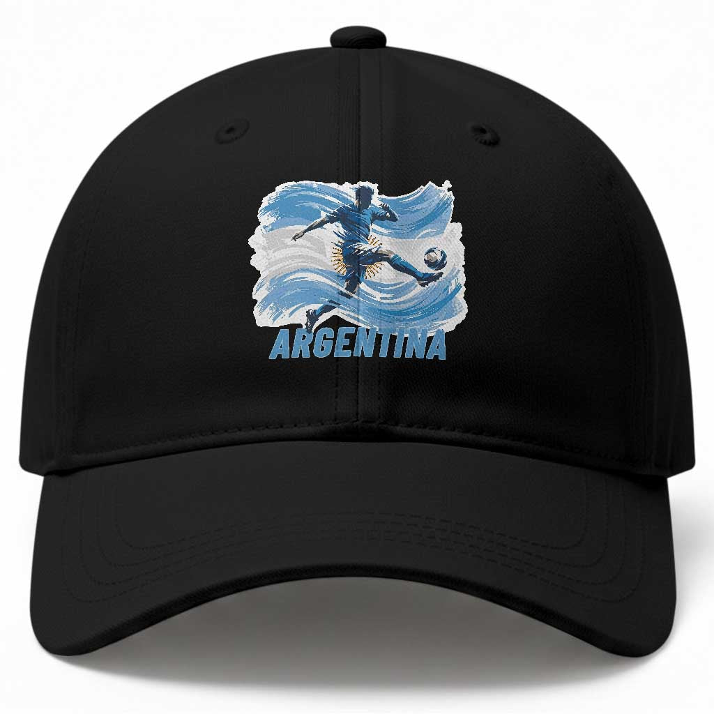 Argentina Soccer Fan Argentinian Flag Patriotic Sports Baseball Cap TS14 Print Your Wear