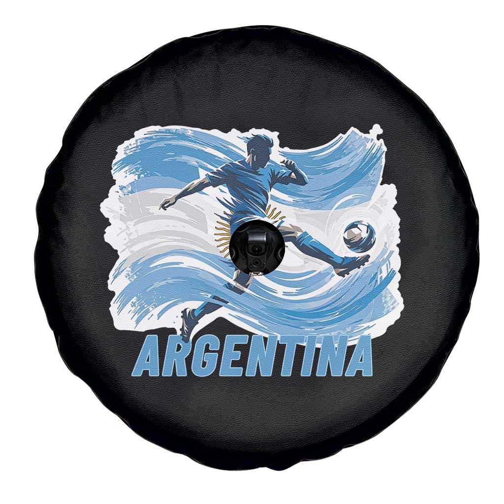 Argentina Soccer Fan Argentinian Flag Patriotic Sports Spare Tire Cover TS14 Print Your Wear
