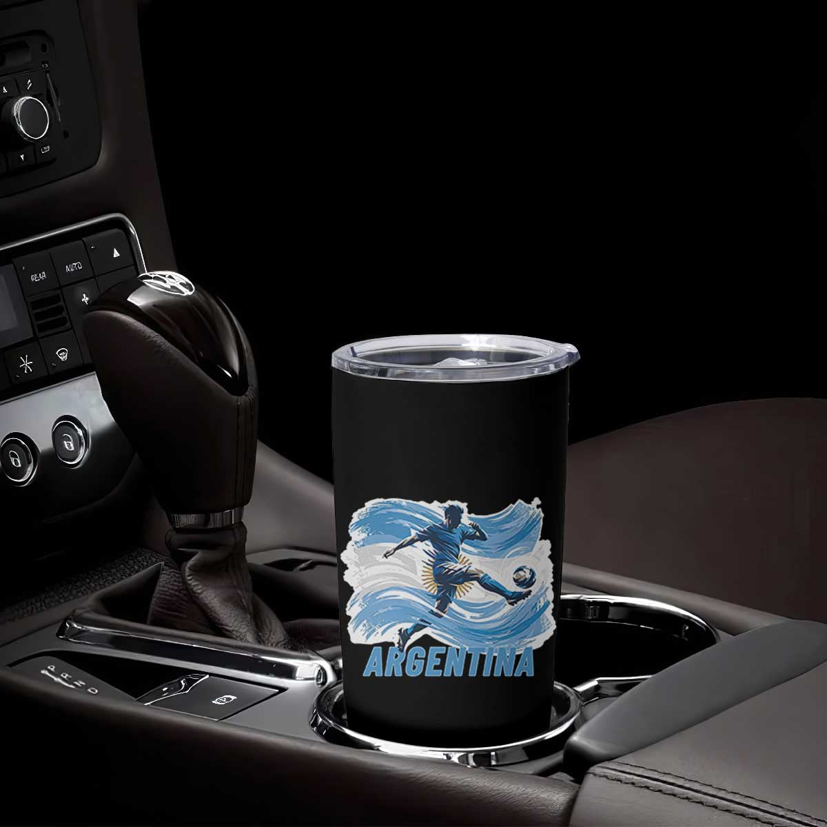 Argentina Soccer Fan Argentinian Flag Patriotic Sports Tumbler Cup TS14 Print Your Wear