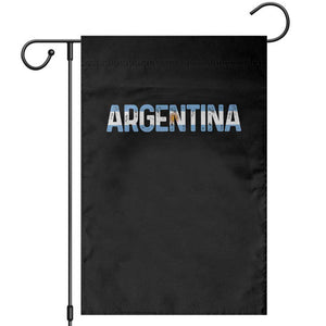 Vintage Argentina Flag Retro Argentinian Garden Flag TS14 Black Print Your Wear