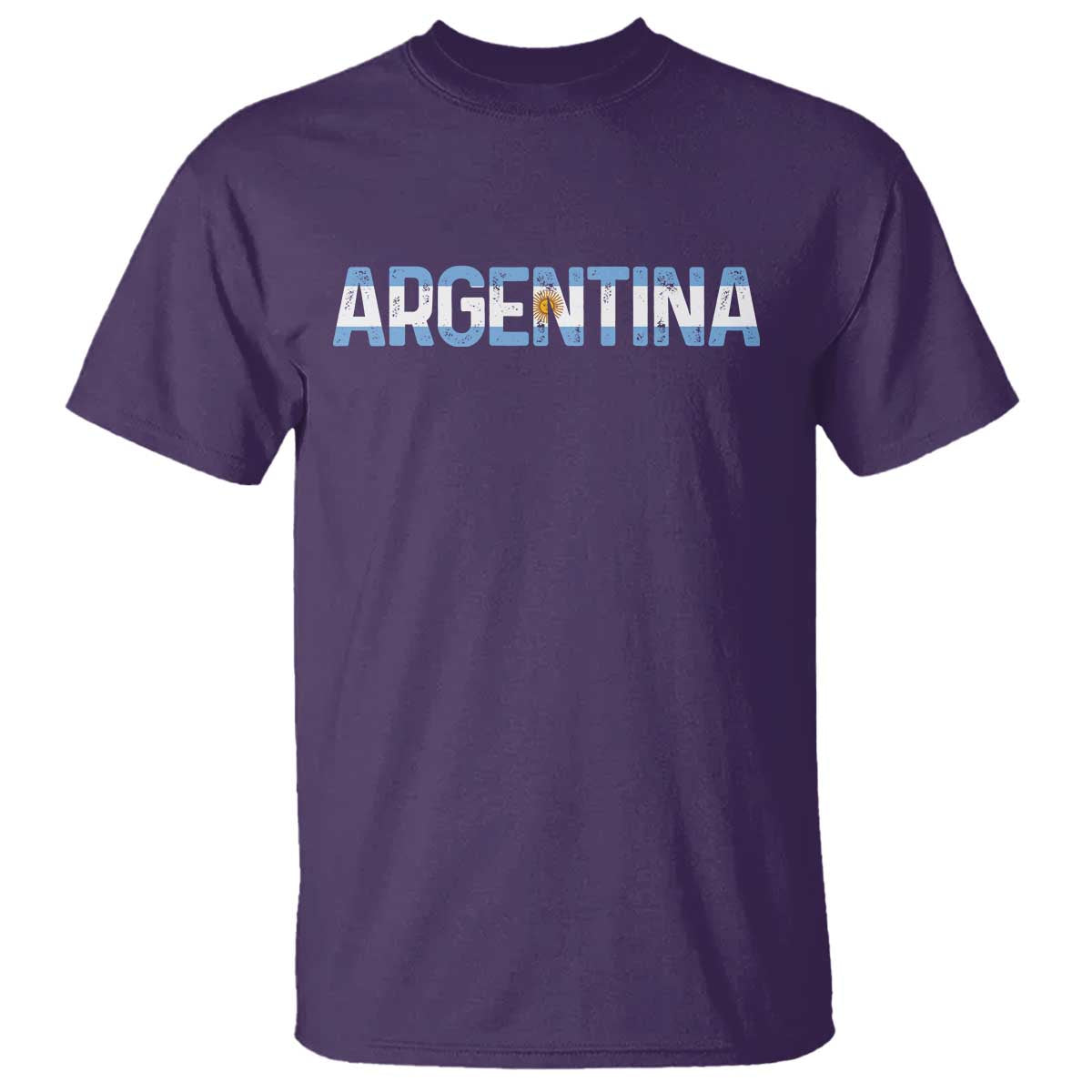 Vintage Argentina Flag Retro Argentinian T Shirt TS14 Print Your Wear