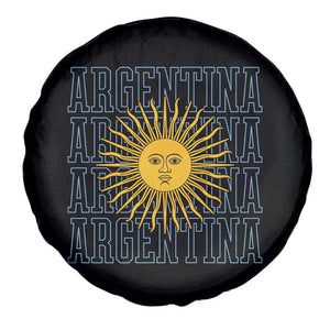 Sol de Mayo Argentina Flag Argentinian Sun Spare Tire Cover TS14 Print Your Wear