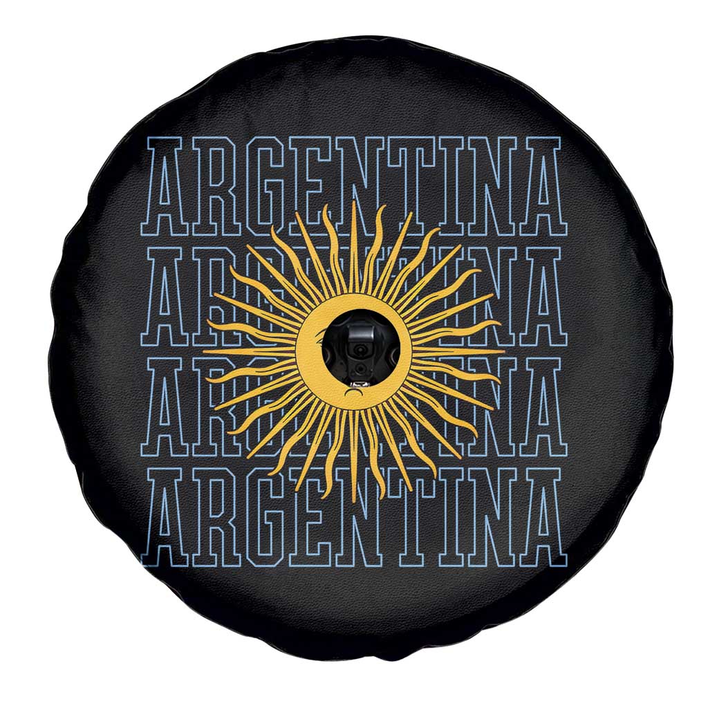 Sol de Mayo Argentina Flag Argentinian Sun Spare Tire Cover TS14 Print Your Wear
