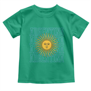 Sol de Mayo Argentina Flag Argentinian Sun Toddler T Shirt TS14 Irish Green Print Your Wear