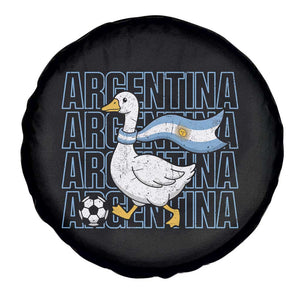 Argentina Soccer Football Spare Tire Cover Silly Goose Argentinian Flag Fan Supporter TS14 Print Your Wear