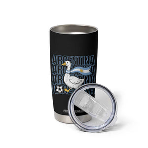 Argentina Soccer Football Tumbler Cup Silly Goose Argentinian Flag Fan Supporter TS14 Print Your Wear