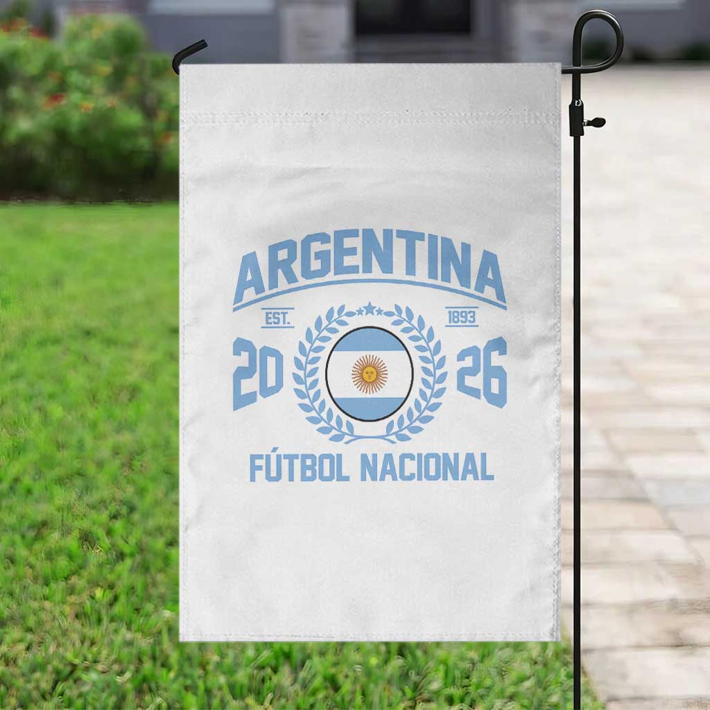 Argentina 2026 Soccer Football Fan Argentinian Flag Garden Flag TS14 Print Your Wear