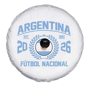 Argentina 2026 Soccer Football Fan Argentinian Flag Spare Tire Cover TS14 Print Your Wear