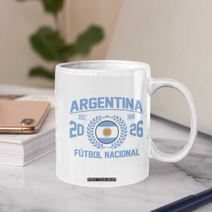 Argentina 2026 Soccer Football Fan Argentinian Flag Coffee Mug TS14 Print Your Wear