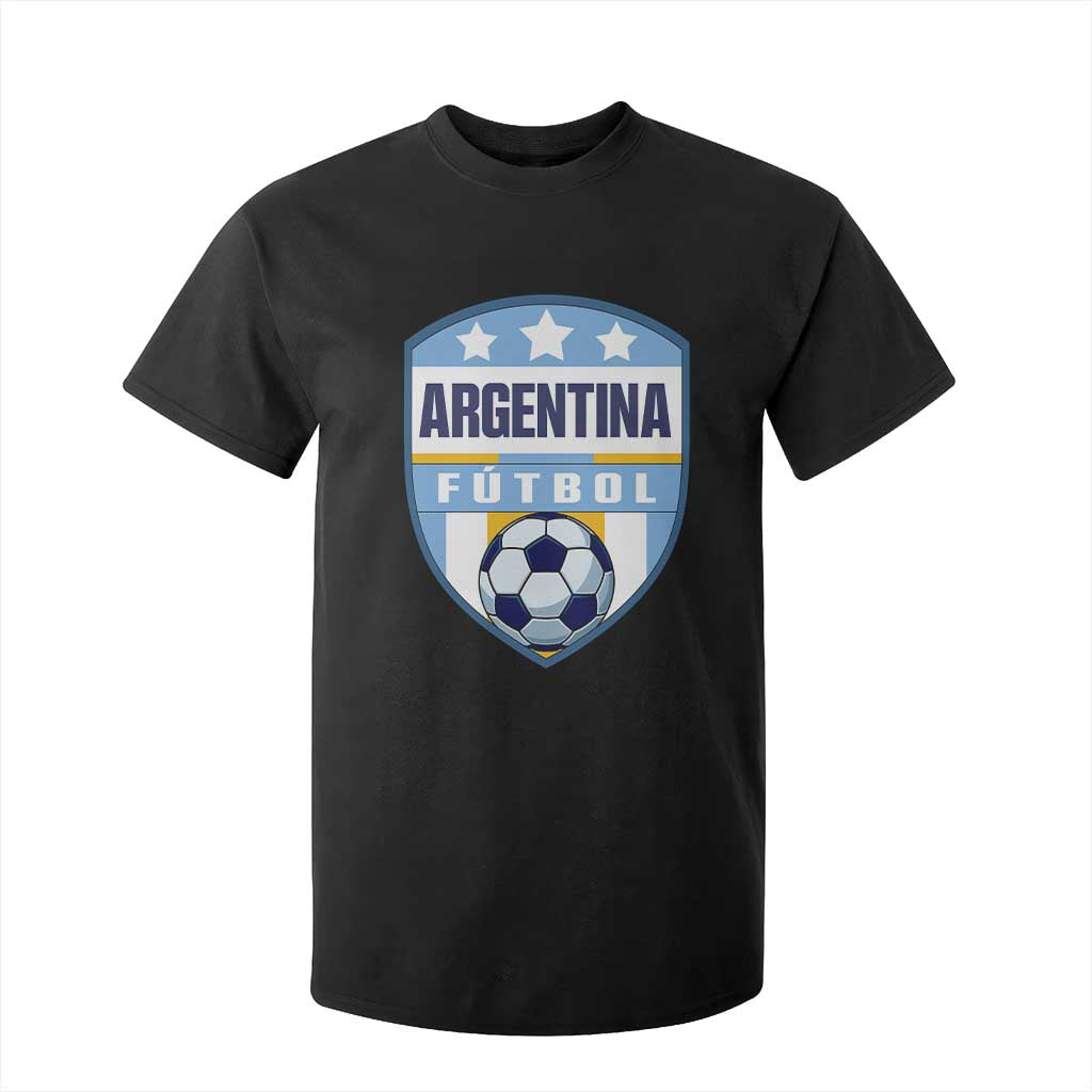 Argentina Soccer Football T Shirt For Kid Argentinian Football Game Day Supporter TS14 Black Print Your Wear