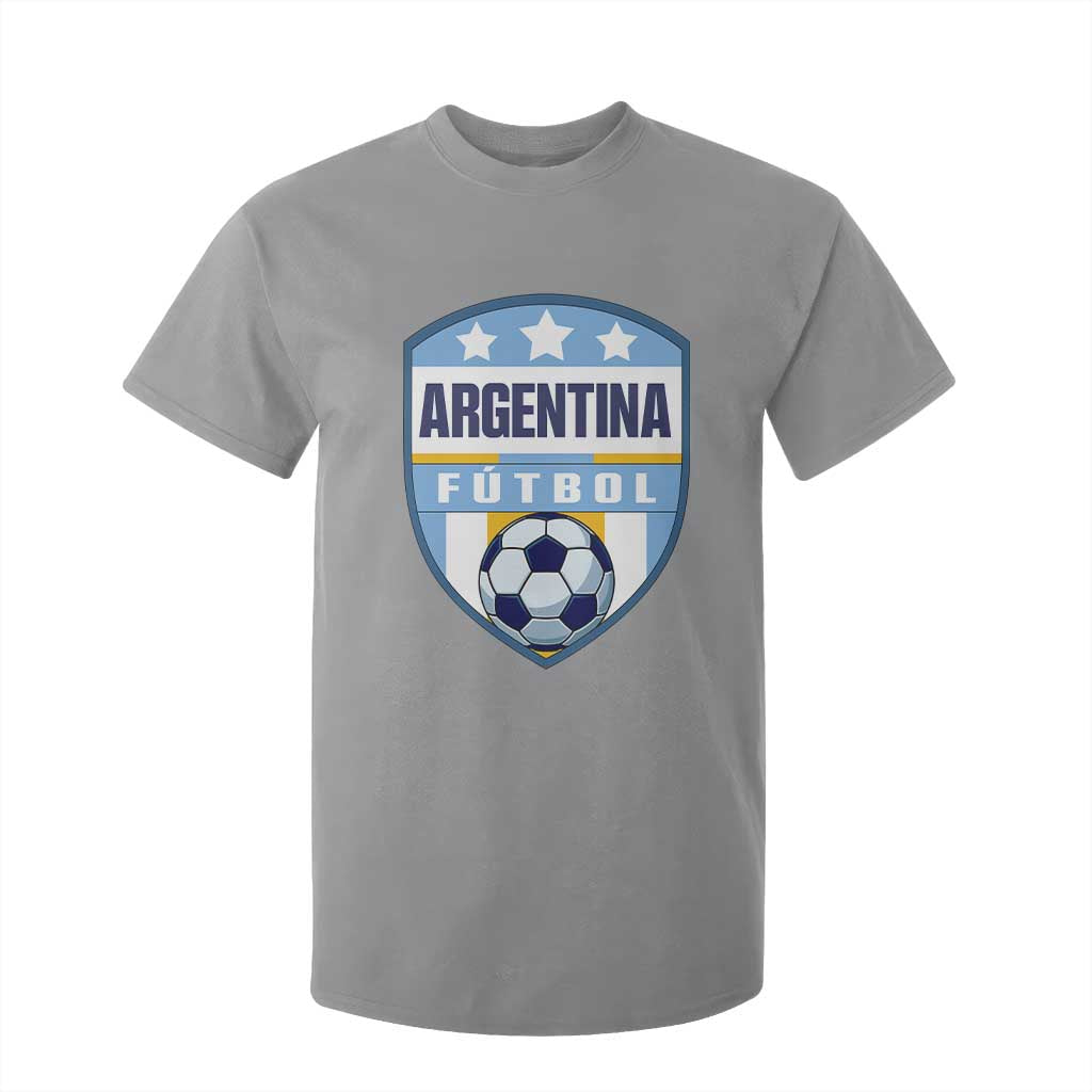 Argentina Soccer Football T Shirt For Kid Argentinian Football Game Day Supporter TS14 Sport Gray Print Your Wear