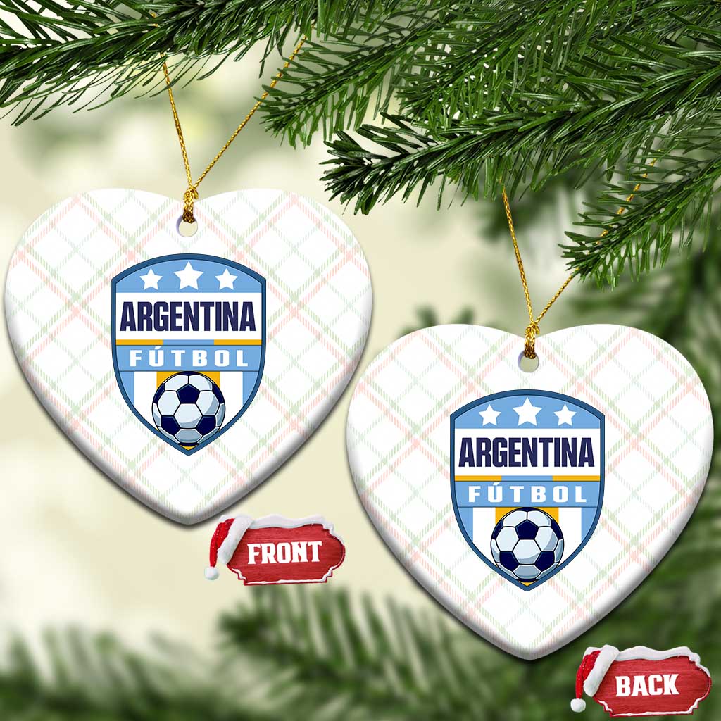 Argentina Soccer Football Ceramic Ornament Argentinian Football Game Day Supporter TS14 Print Your Wear