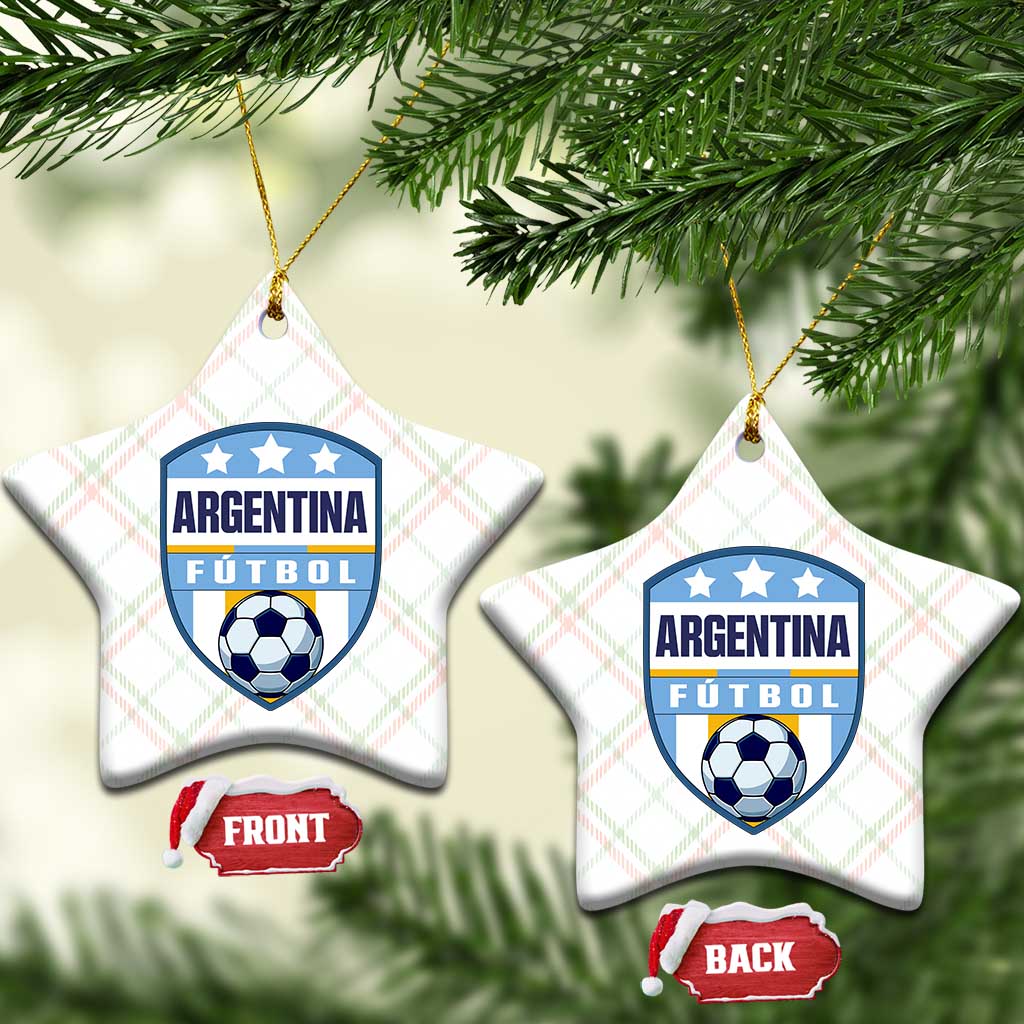 Argentina Soccer Football Ceramic Ornament Argentinian Football Game Day Supporter TS14 Print Your Wear