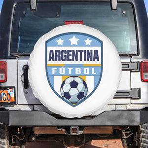 Argentina Soccer Football Spare Tire Cover Argentinian Football Game Day Supporter TS14 No hole White Print Your Wear