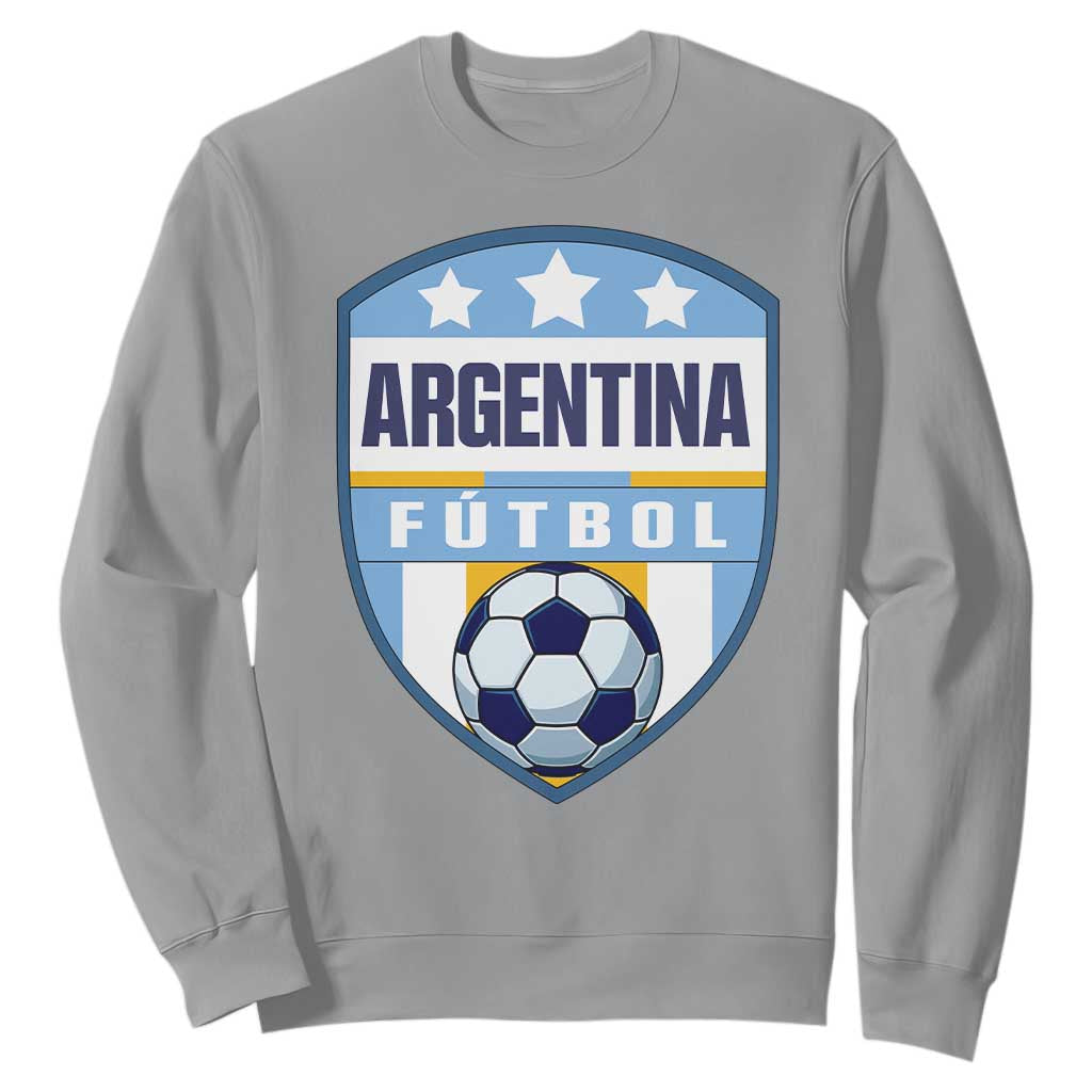 Argentina Soccer Football Sweatshirt Argentinian Football Game Day Supporter TS14 Sport Gray Print Your Wear