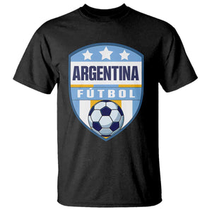 Argentina Soccer Football T Shirt Argentinian Football Game Day Supporter TS14 Black Print Your Wear