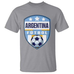 Argentina Soccer Football T Shirt Argentinian Football Game Day Supporter TS14 Sport Gray Print Your Wear