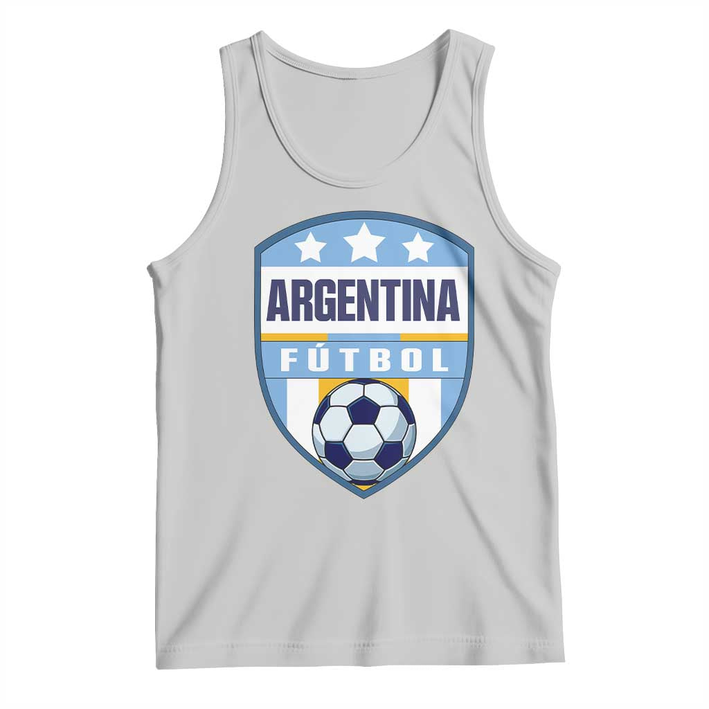 Argentina Soccer Football Tank Top Argentinian Football Game Day Supporter TS14 Ash Print Your Wear