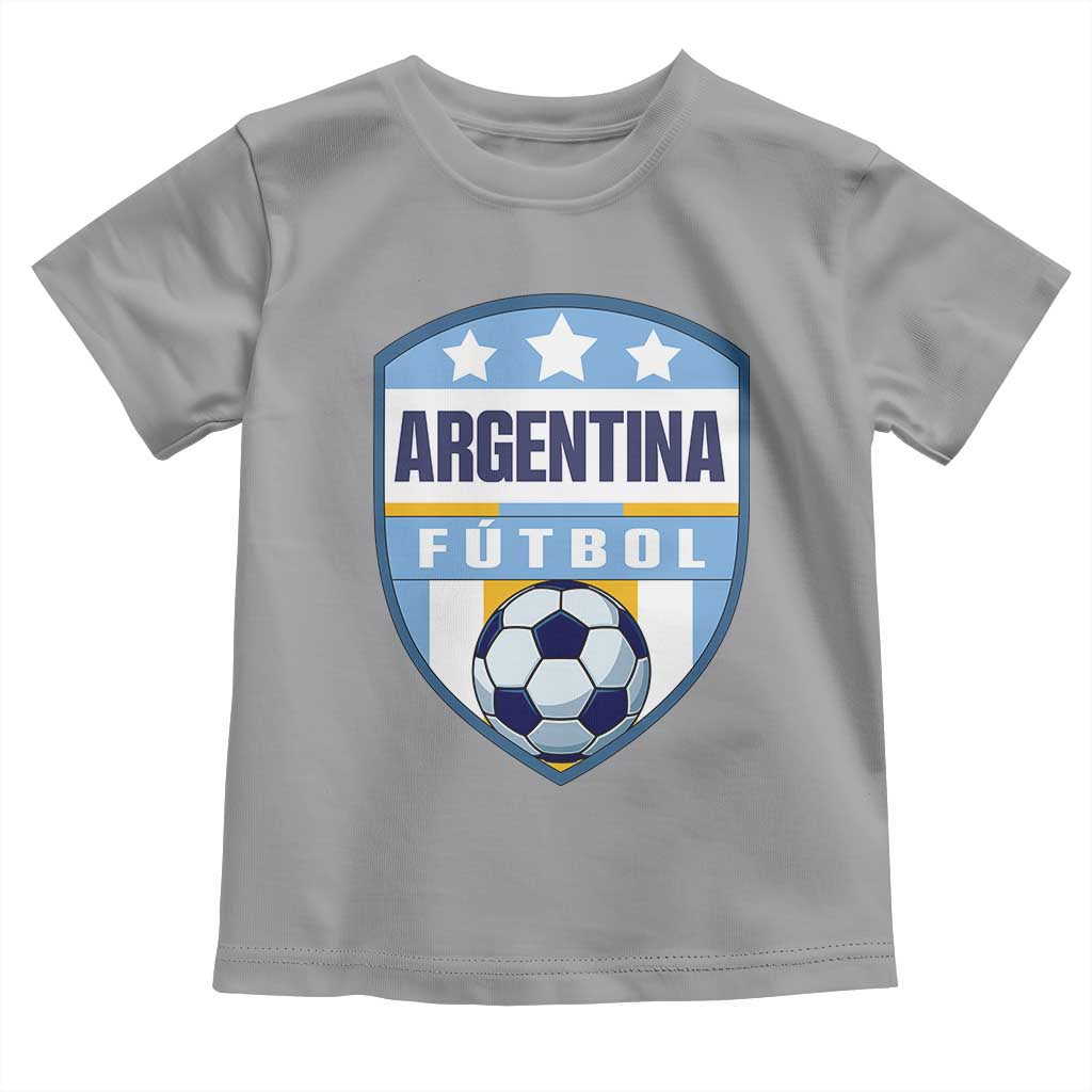 Argentina Soccer Football Toddler T Shirt Argentinian Football Game Day Supporter TS14 Sport Gray Print Your Wear
