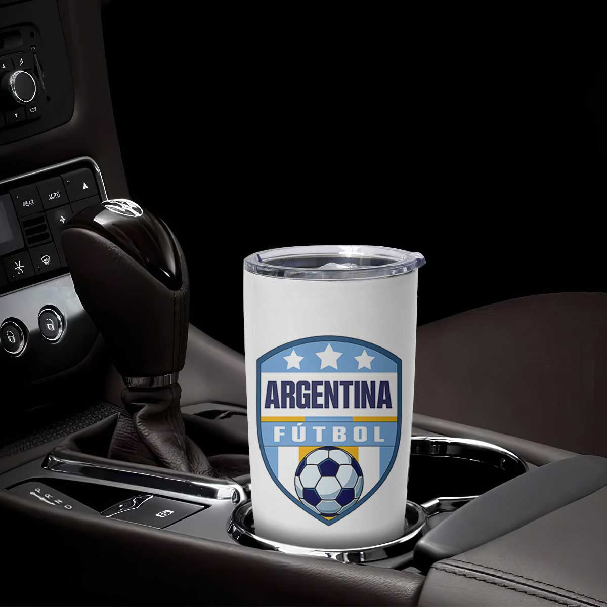 Argentina Soccer Football Tumbler Cup Argentinian Football Game Day Supporter TS14 Print Your Wear