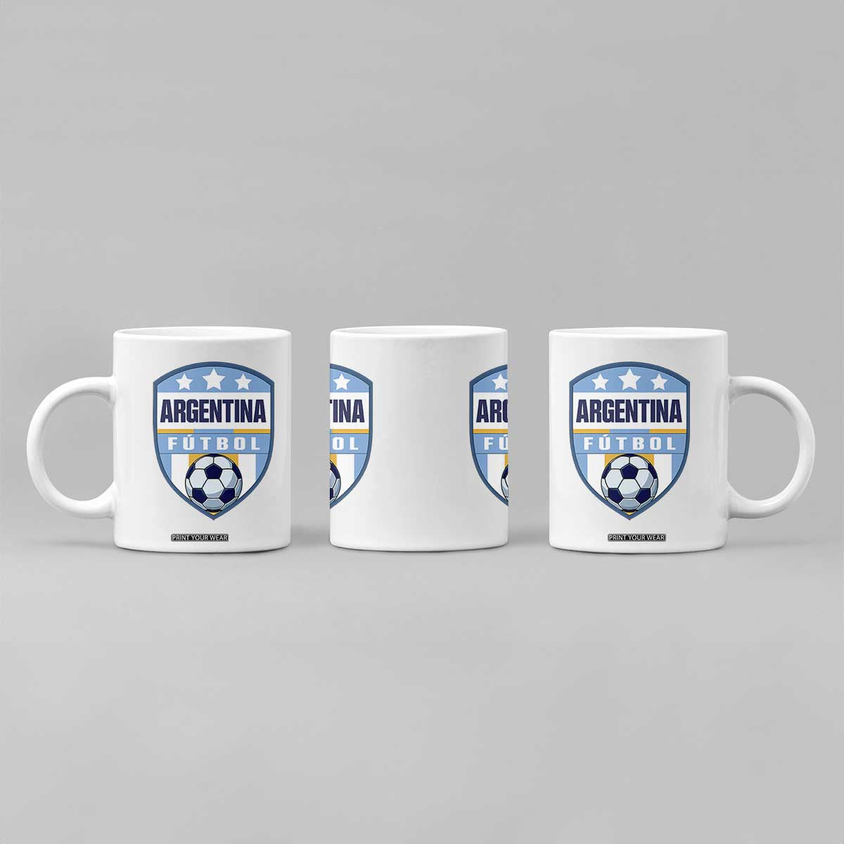 Argentina Soccer Football Coffee Mug Argentinian Football Game Day Supporter TS14 Print Your Wear