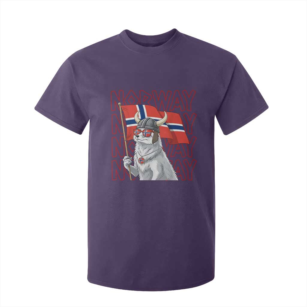 Norwegian Forest Cat Norway Flag Norge Pride T Shirt For Kid TS14 Print Your Wear