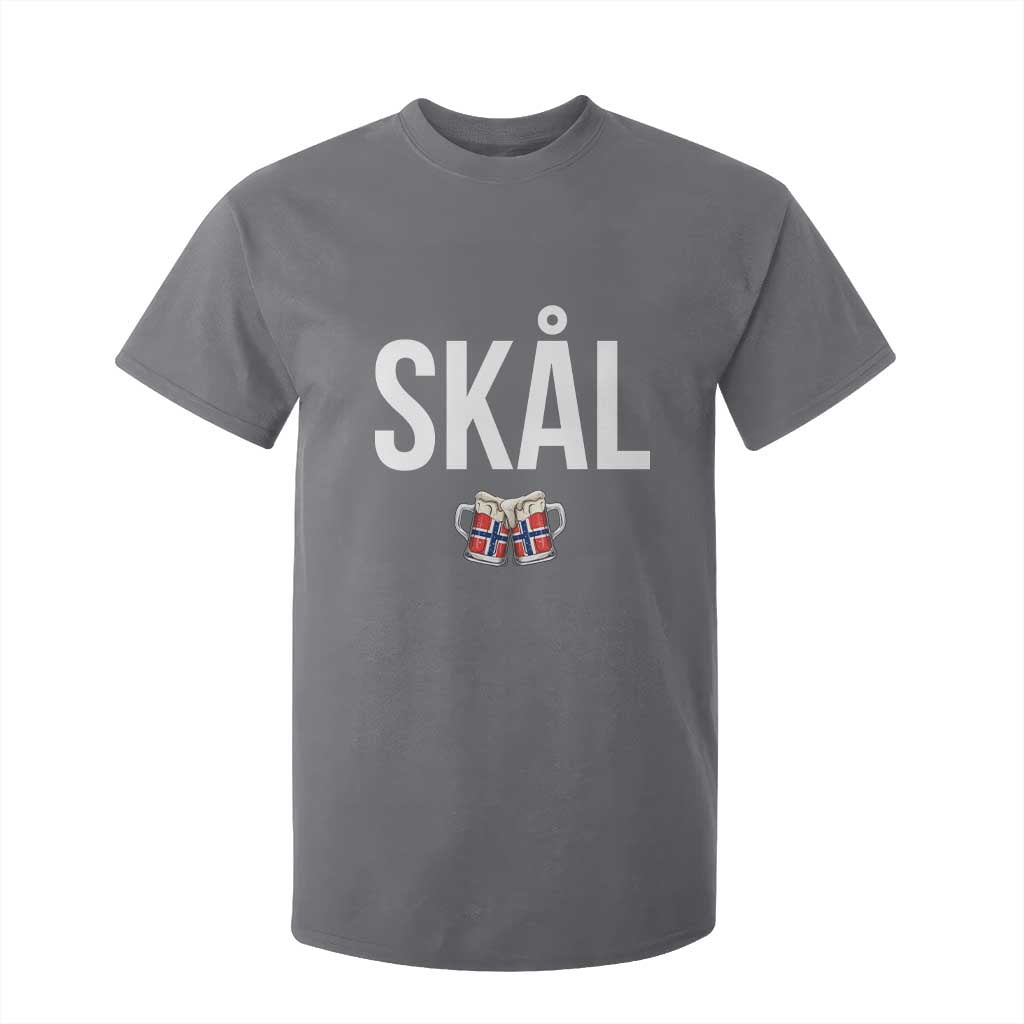 Skål Cheers in Norwegian Norway T Shirt For Kid Funny Drinking Beer Norwegian Scandinavian TS14 Print Your Wear
