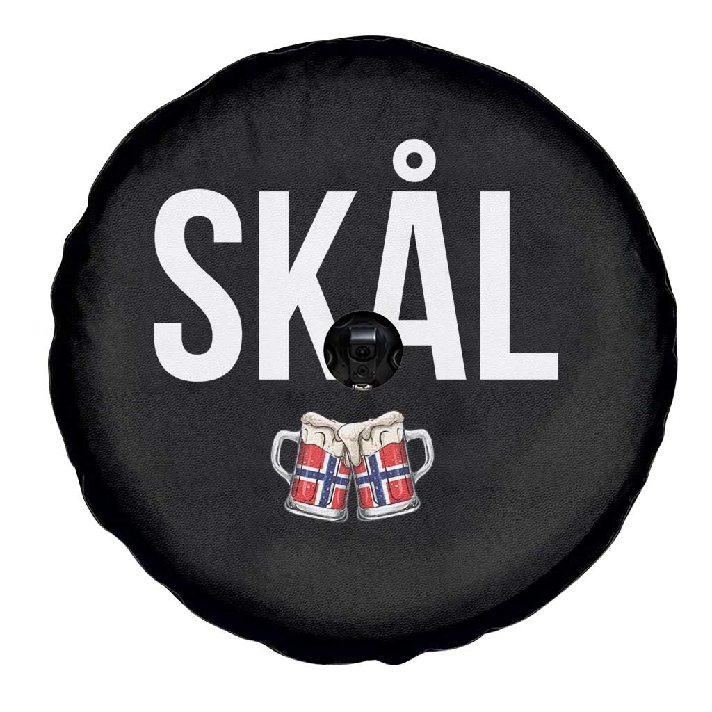 Skål Cheers in Norwegian Norway Spare Tire Cover Funny Drinking Beer Norwegian Scandinavian TS14 Print Your Wear
