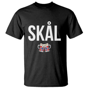 Skål Cheers in Norwegian Norway T Shirt Funny Drinking Beer Norwegian Scandinavian TS14 Black Print Your Wear