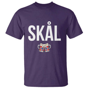 Skål Cheers in Norwegian Norway T Shirt Funny Drinking Beer Norwegian Scandinavian TS14 Print Your Wear